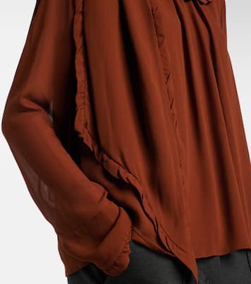 Top Sheer Twist aus Georgette | Dorothee Schumacher