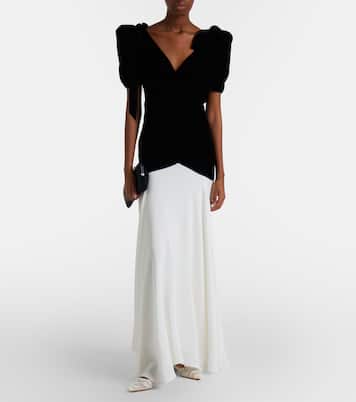 Love embellished mesh ballet flats | Jimmy Choo