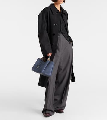 Apa Small suede tote bag | Tod's