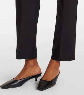 Wool and silk slim pants | Toteme
