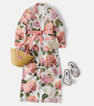 Bedrucktes Hemd aus Seide | Dolce&Gabbana Kids