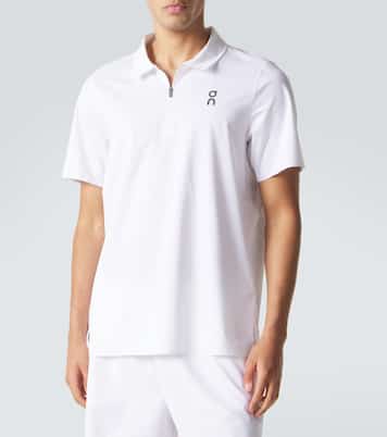 Court half-zip polo shirt | On