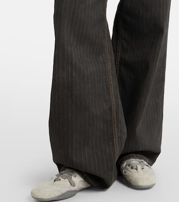 1981 chalk stripe wide-leg jeans | Acne Studios