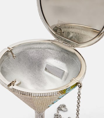 Clutch Martini con cristales | Judith Leiber Couture
