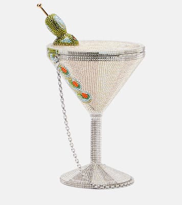 Clutch Martini con cristales | Judith Leiber Couture