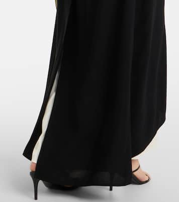 Daliah draped crêpe satin maxi dress | Proenza Schouler