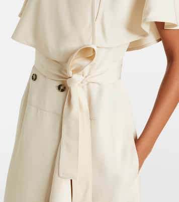 Midikleid Isolde aus Twill | Proenza Schouler