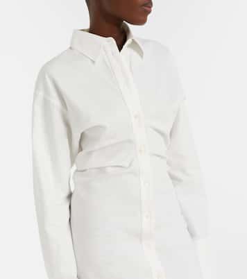 Abito chemisier in cotone e lino | Toteme