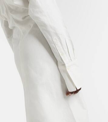 Abito chemisier in cotone e lino | Toteme