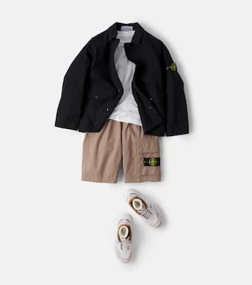Cargo-Shorts Compass aus einem Baumwollgemisch | Stone Island Junior