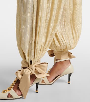 Striped balloon pants | Xu Zhi