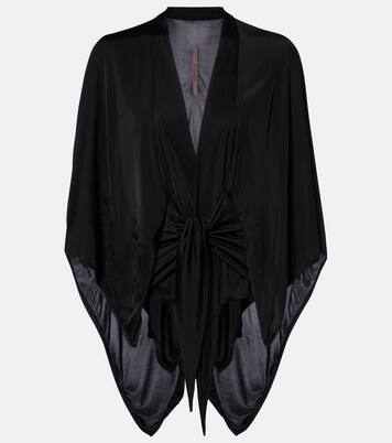 Cape Half Moon aus Satin | Rick Owens