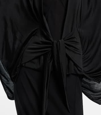 Cape Half Moon aus Satin | Rick Owens