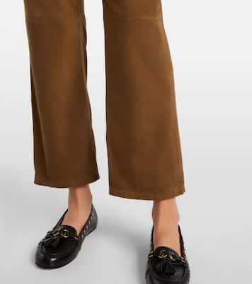 Pantalones rectos de ante | Isabel Marant