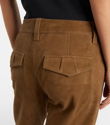 Pantalones rectos de ante | Isabel Marant