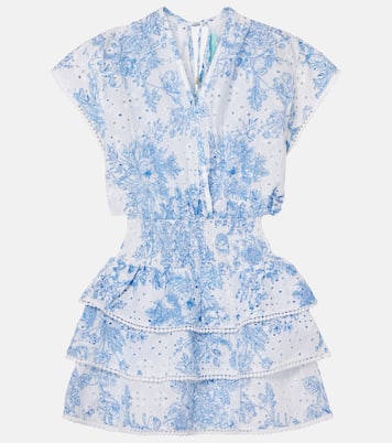 Jess broderie anglaise cotton minidress | Melissa Odabash
