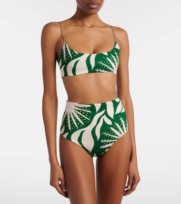 Culotte de bikini imprimée Elisa | Cala de la Cruz