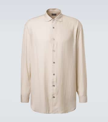 Archivio satin shirt | Giorgio Armani