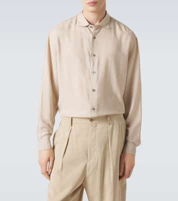 Archivio satin shirt | Giorgio Armani