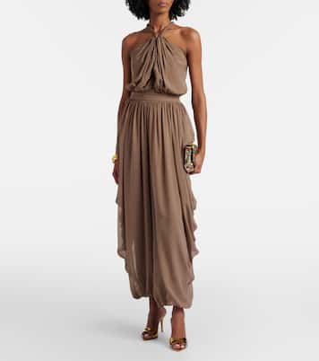 Elle metallic leather mules | Gianvito Rossi