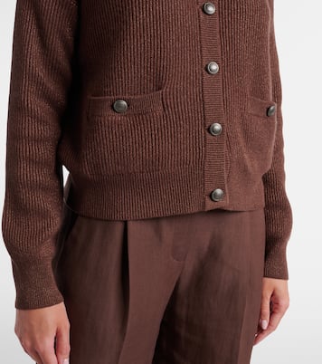 Cashmere-blend cardigan | Brunello Cucinelli
