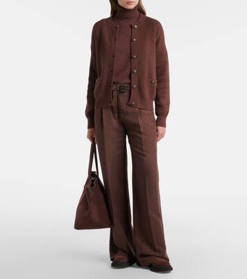 Cashmere-blend cardigan | Brunello Cucinelli