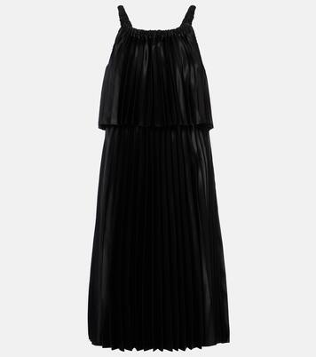 Satin midi dress | Noir Kei Ninomiya