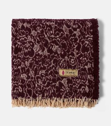 Malghe wool and cotton-blend throw | The House of Lyria
