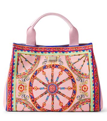 Carretto canvas tote bag | Dolce&Gabbana Kids