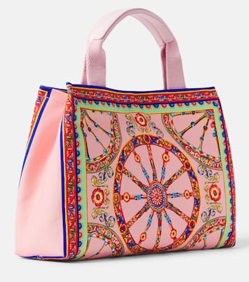 Carretto canvas tote bag | Dolce&Gabbana Kids