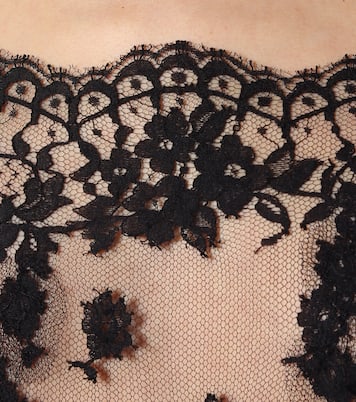 Floral-lace bodysuit | Stella McCartney