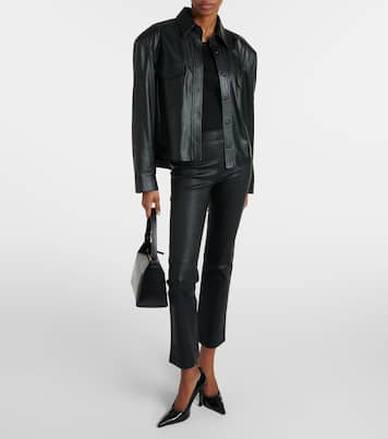 JP Twenty slim leather pants | Stouls