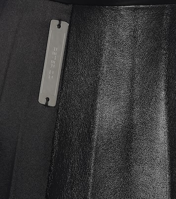 Midirock aus Lederimitat | Peter Do