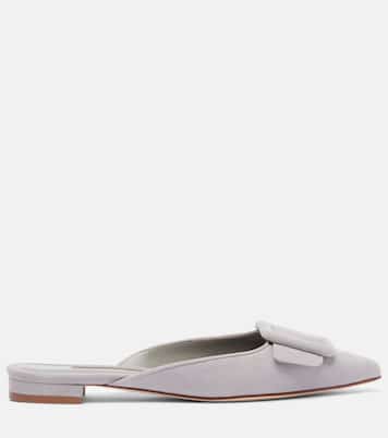 Maysale suede mules | Manolo Blahnik