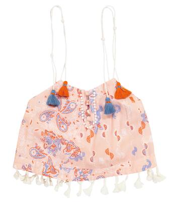 Mara printed tank top | Poupette St Barth Kids