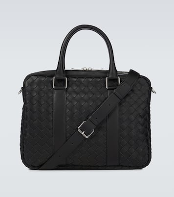 Maletín de piel Intrecciato | Bottega Veneta