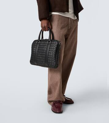 Maletín de piel Intrecciato | Bottega Veneta