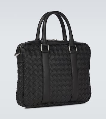 Maletín de piel Intrecciato | Bottega Veneta