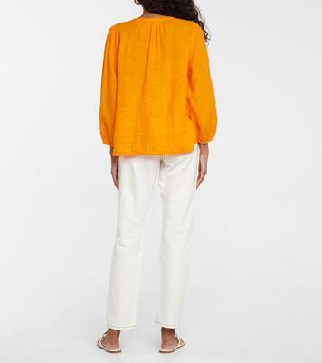 Blouse Ileana en lin | Velvet