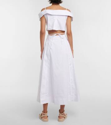 Robe longue Ansley en coton mélangé | Simkhai