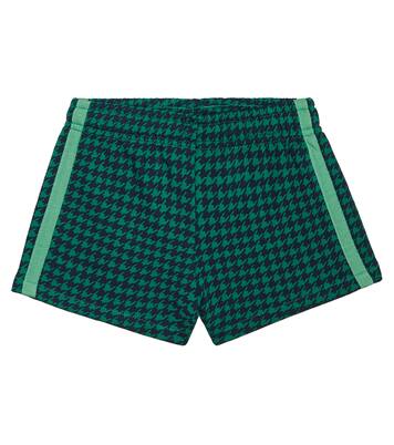 Houndstooth cotton shorts | Mini Rodini