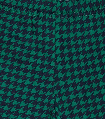 Houndstooth cotton shorts | Mini Rodini