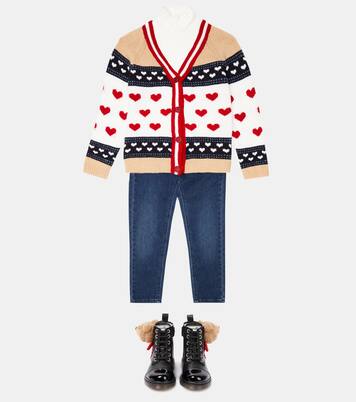 Cardigan aus Wolle | Monnalisa