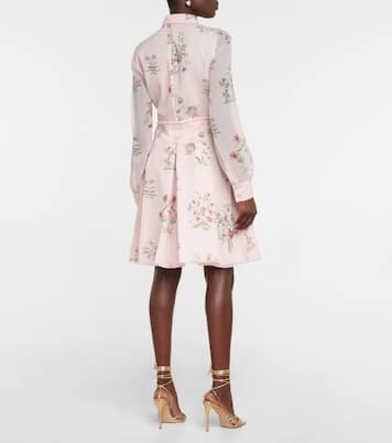 Robe en soie à fleurs | Giambattista Valli