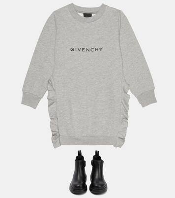 Logo jersey sweatshirt dress | Givenchy Kids