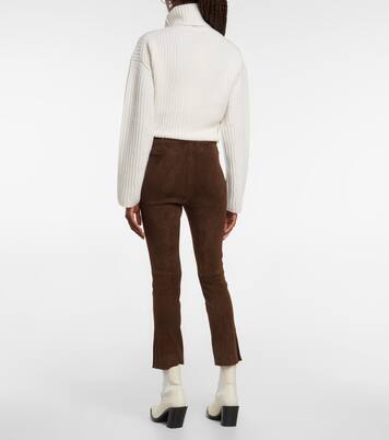 Hose aus Veloursleder | Vince