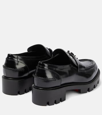 CL Moc Lug leather loafers | Christian Louboutin