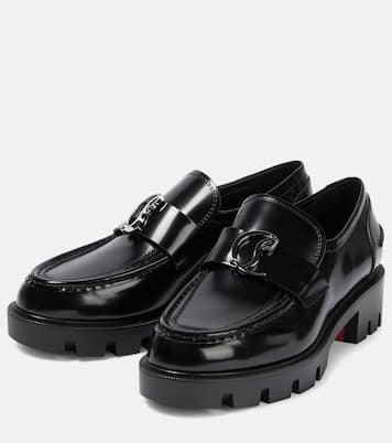 CL Moc Lug leather loafers | Christian Louboutin