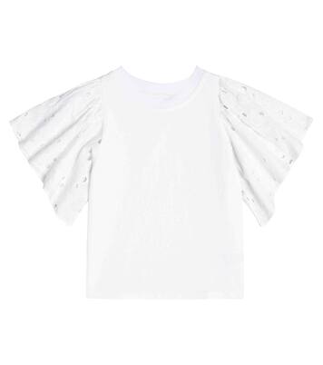 Ritza embroidered cotton T-shirt | Molo