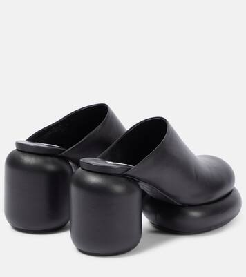Mules aus Leder | Jil Sander